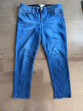 Democracy Mid-Rise Dark Blue Denim Jeans